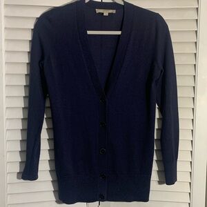 Loft Navy Blue Cardigan